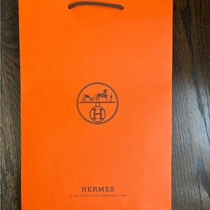 Hermes Vibrant Orange Tote